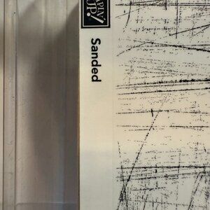 Stampin' Up Sanded Background Stamp